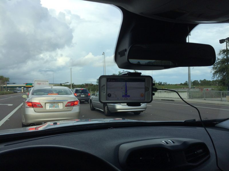 Jeep Renegade interior showing best phone mount locations