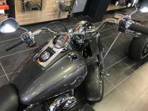 Harley-Davidson Fat Boy Cockpit