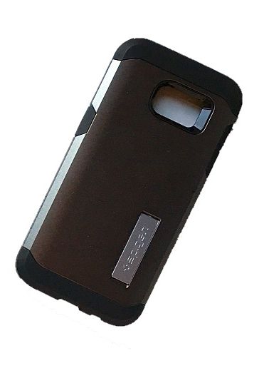Phone with kickstand case