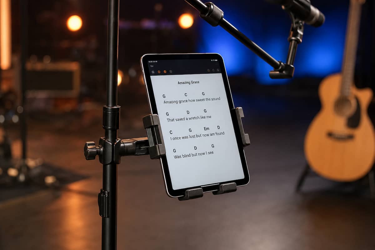 iPad Holder for Microphone Stand Best iPad Holder for Microphone Stands