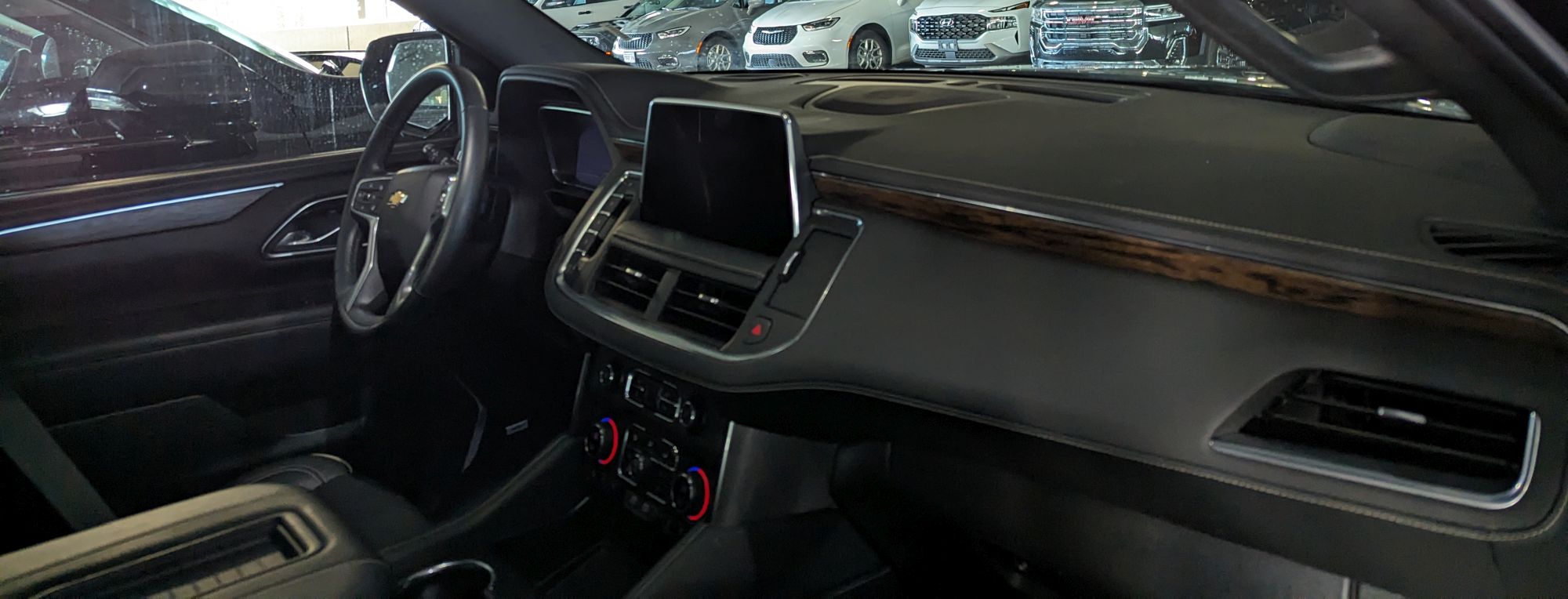 Chevy Tahoe interior phone mount locations