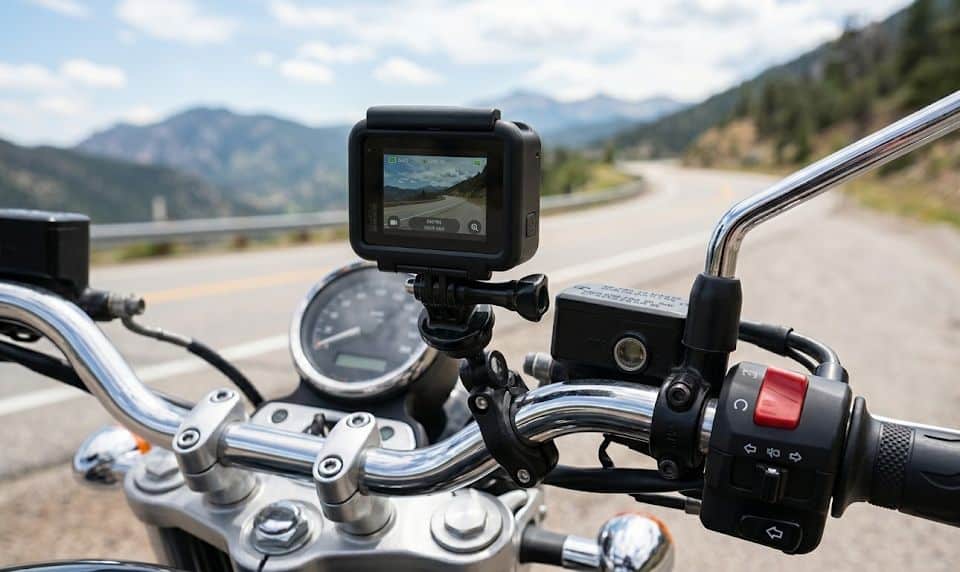 motorcycle camera mounts
