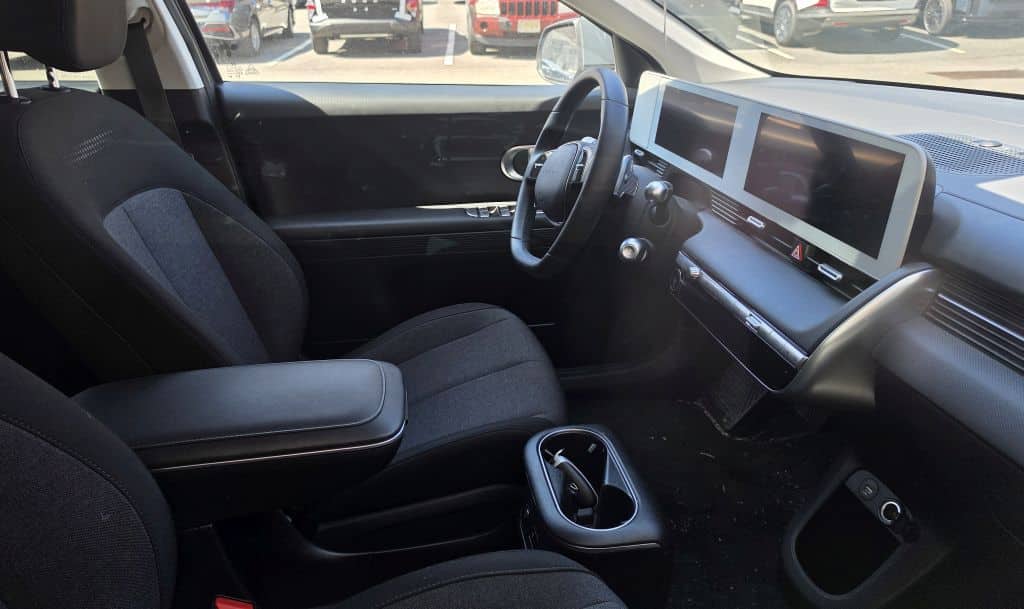 Hyundai Ioniq 5 interior phone mount locations