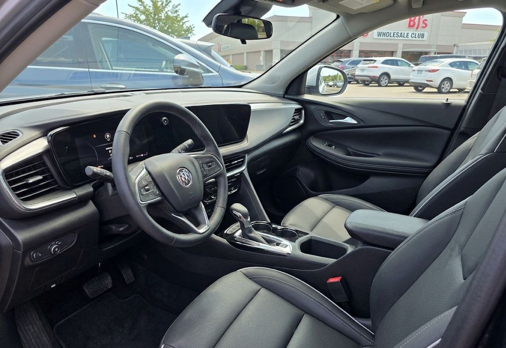 Buick Envision interior showing dash and center console