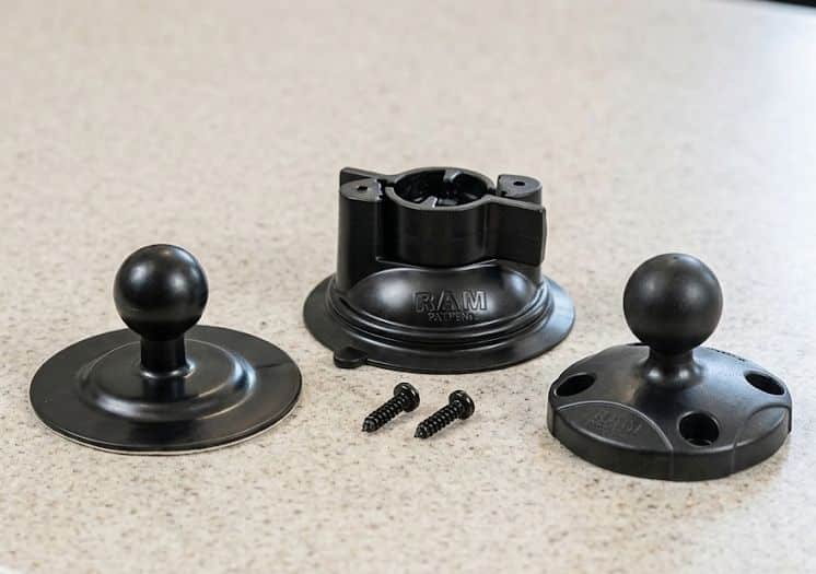RAM mount base types overview