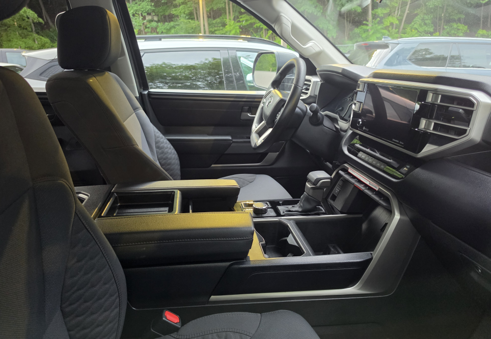 Toyota Tundra interior showing dashboard and center stack