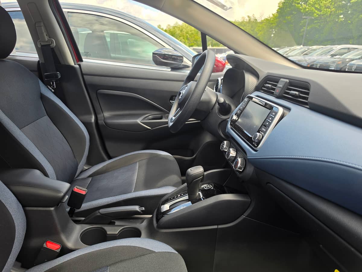 Best Nissan Versa phone mount locations are the driver-side vent and center dashboard