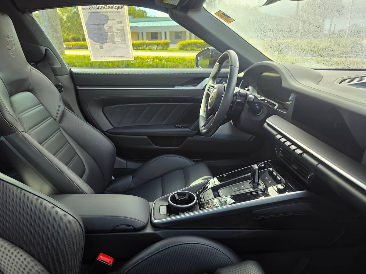 Posche 911 Interior Porsche 911 phone mount options