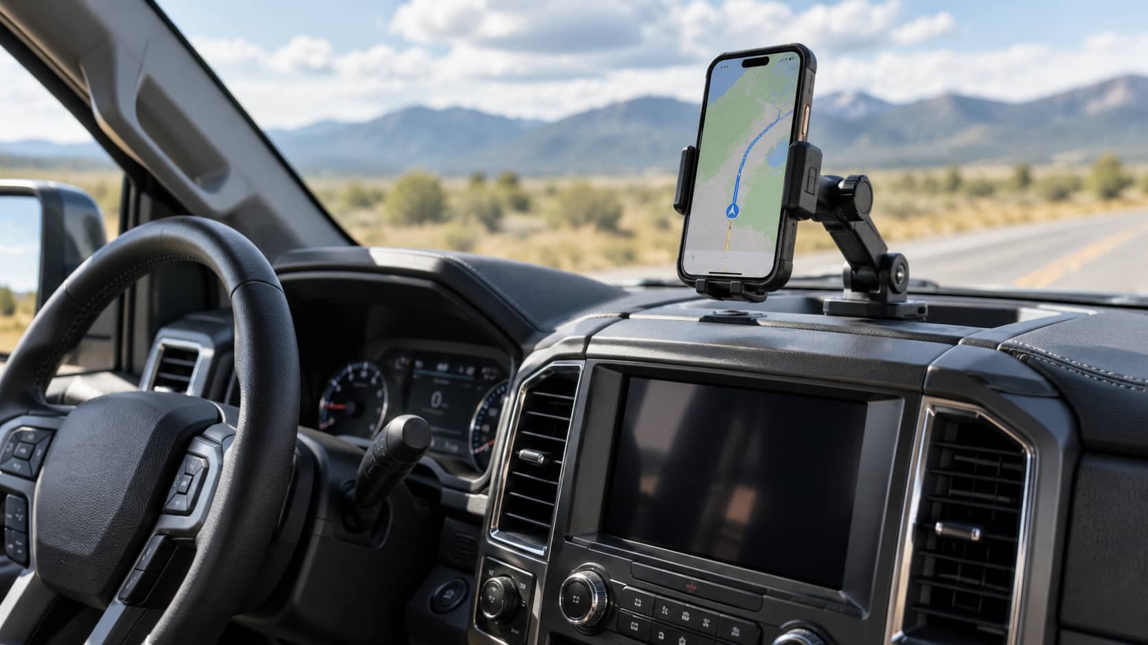 Best Truck Phone Mounts for Pickup Trucks 1